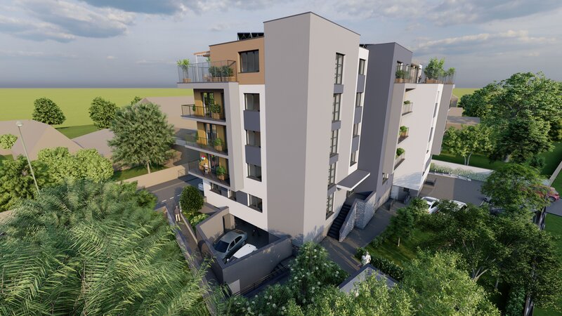 Raul Doamnei, Ghidigeni, bloc nou garsoniera 40 mp