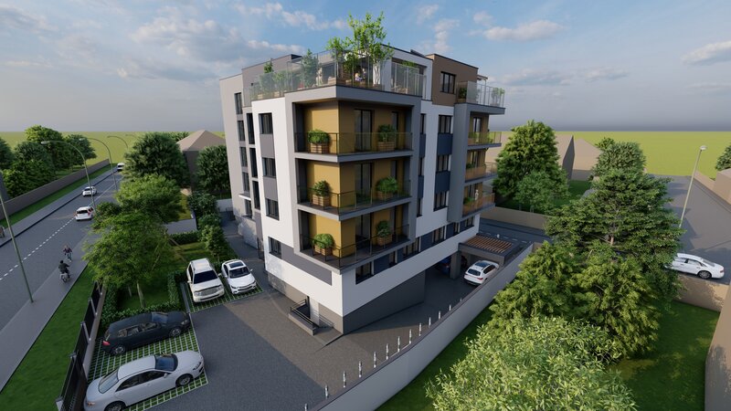 Raul Doamnei, Ghidigeni, bloc nou garsoniera 40 mp